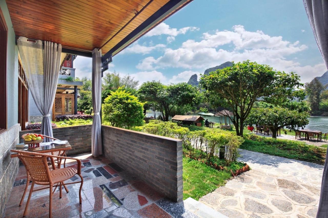 Отель Yangshuo Mountain Retreat Экстерьер фото